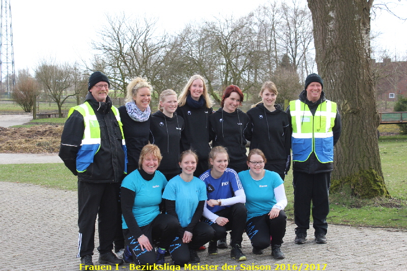 Frauen I - Bezirksliga Meister der Saison 2016/2017